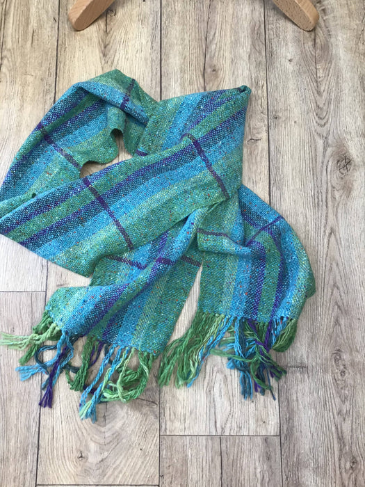 Green/turquoise Scarf