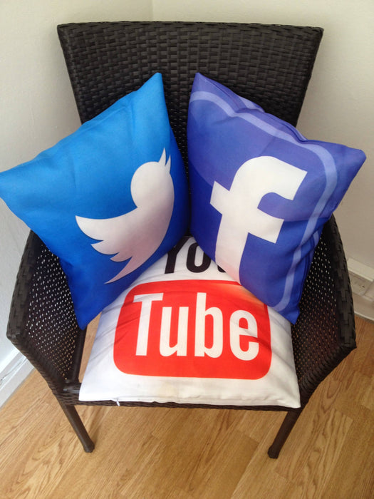 Social Media Cushion Covers