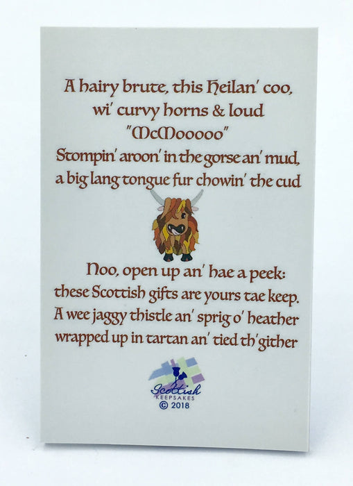 Highland Cow Keepsake Gift Set